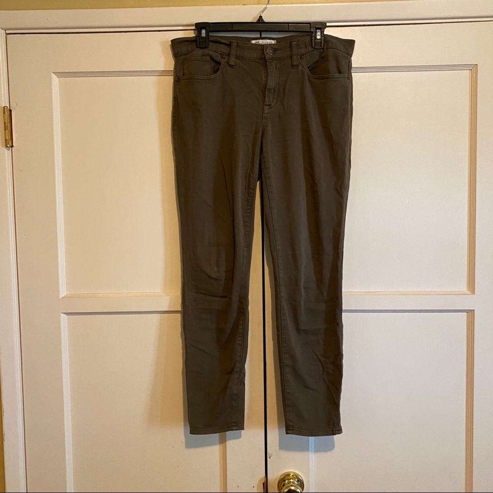 Madewell Skinny Skinny Jeans Dark Grey sz 31